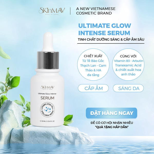 TINH CHẤT DƯỠNG DA SKINMAV ULTIMATE GLOW INTENSE SERUM 30ML
