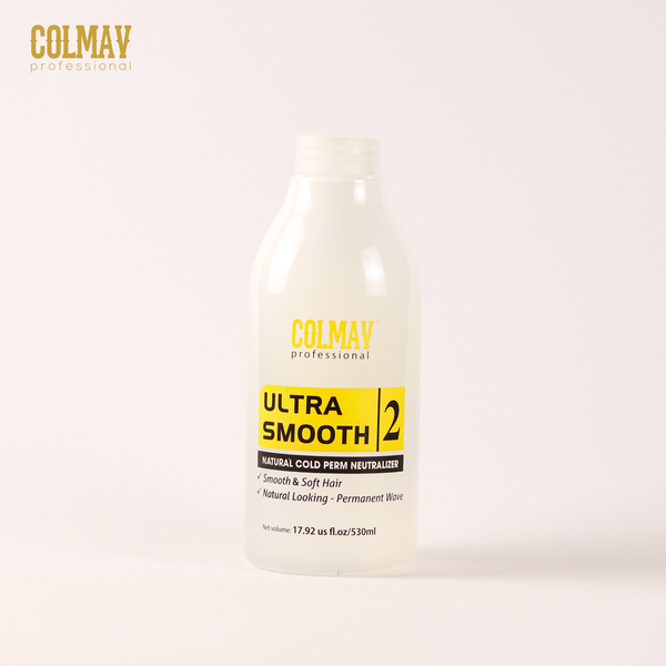 Kem uốn lạnh siêu mềm mượt Colmav Ultra Smooth Natural Cold Perm Neutralizer 2 - 530ml