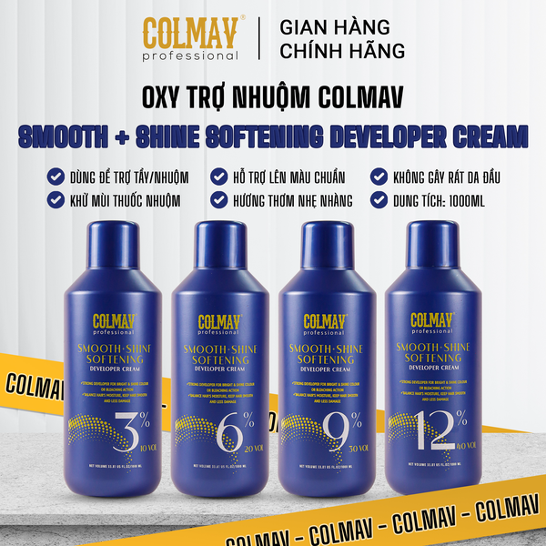 Oxi Colmav Smooth & Shine Softening Developer Cream 3% 1000ml