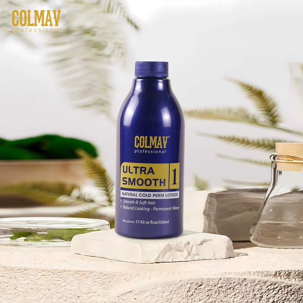 Kem uốn lạnh siêu mềm mượt Colmav Ultra Smooth Natural Cold Perm Lotion 1 - 530ml