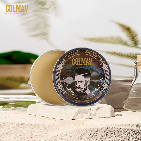 Wax dầu xanh Colmav Barber Pomade (Blue) 116g