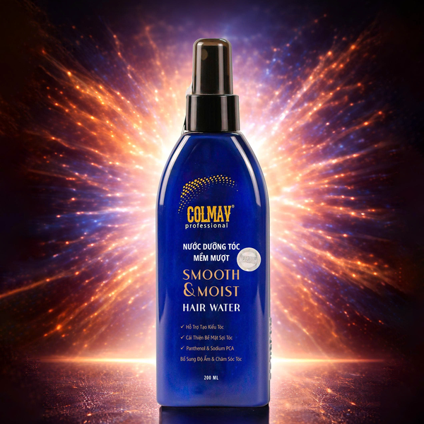 Nước dưỡng tóc mềm mượt Colmav Smooth & Moist Hair Water 200ml